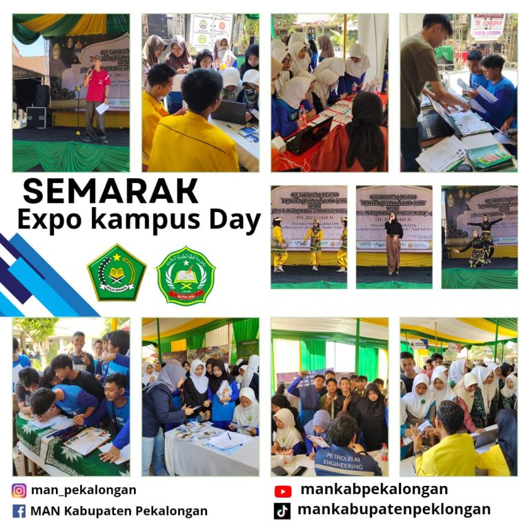 Semarak Expo Campus Day Warnai Puncak Peringatan HUT Ke 40 MAN Pekalongan