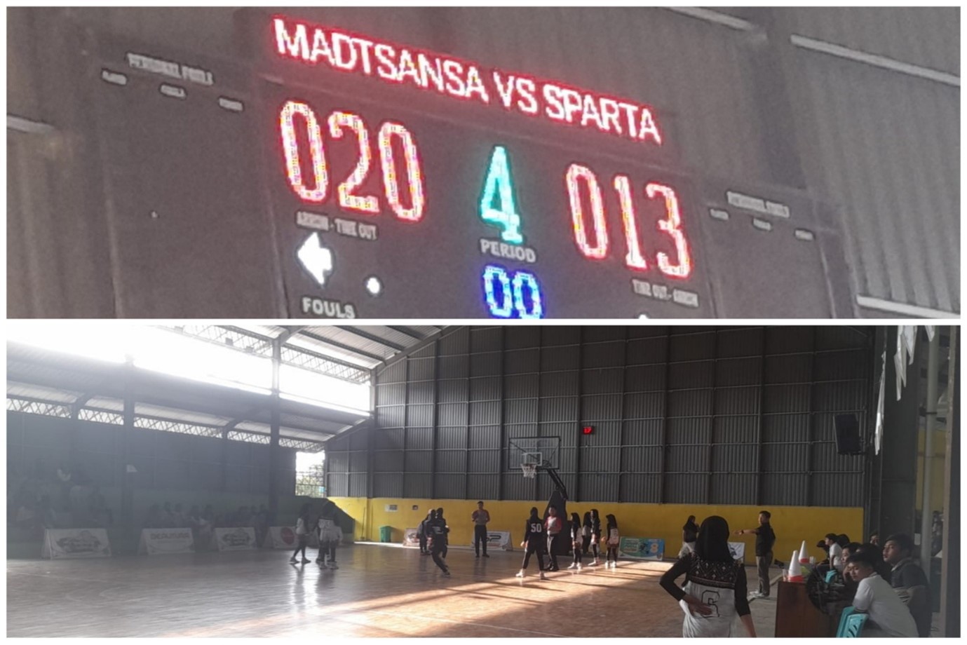 Tim Basket Putri MTs N 1 Banjarnegara Kembali Raih Kemenangan Di Seri 2 Event PBL