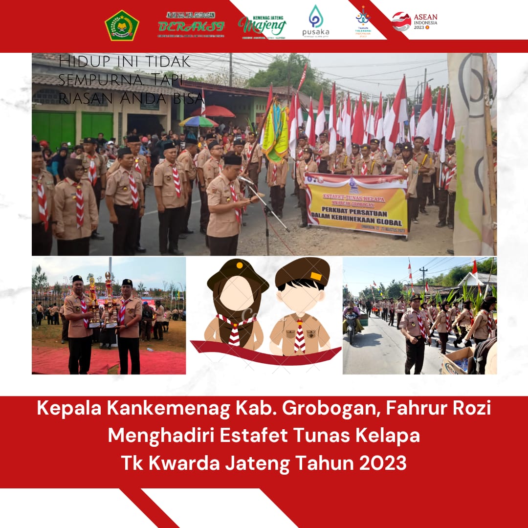 Kepala Kemenag Grobogan Hadiri Estafet Tunas Kelapa
