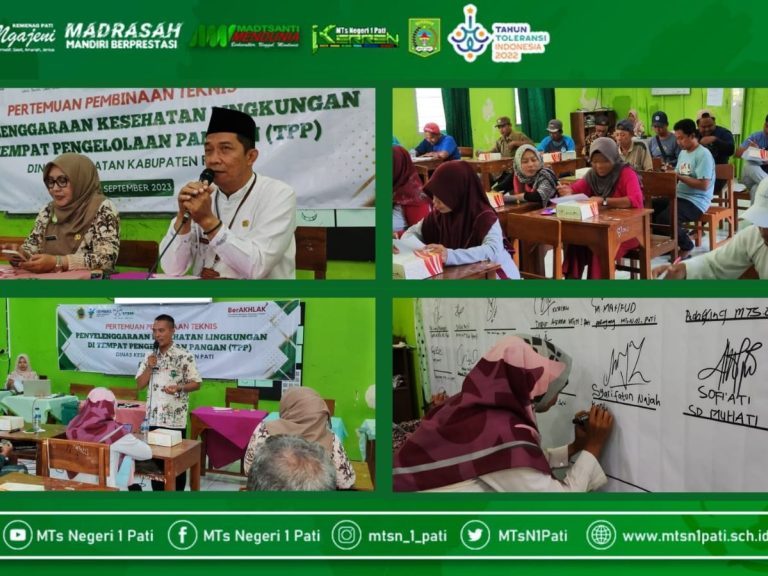 Ikhtiar Produk Halalan Thoyyiban, MTsN 1 Pati Hadirkan Dinas Kesehatan