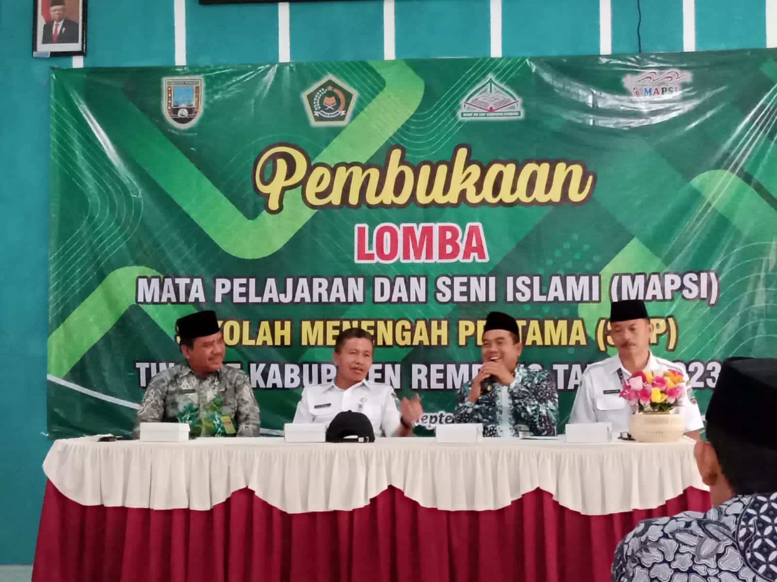 472 Siswa Ikuti MAPSI di SMP 2 Rembang
