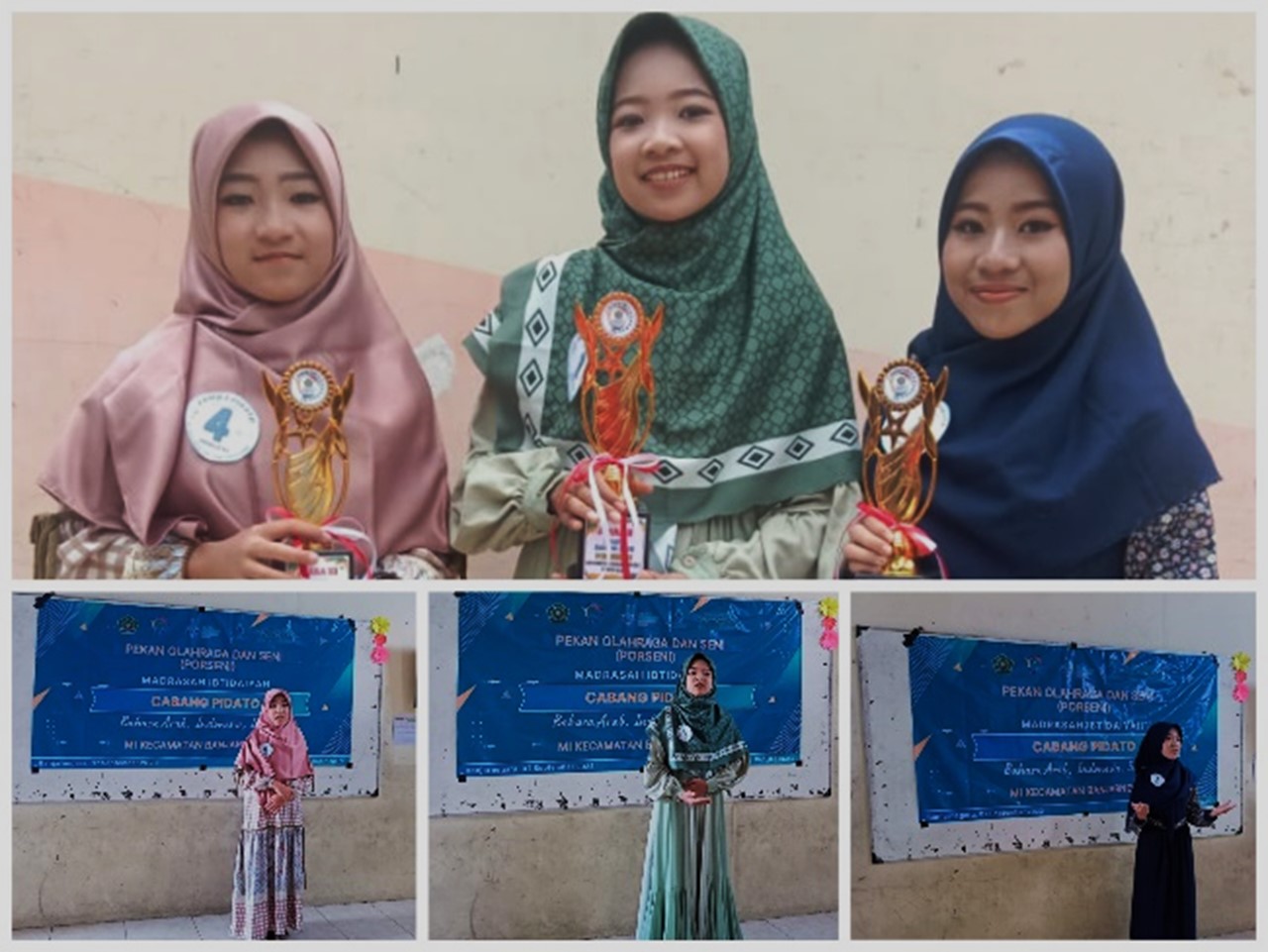 Siswa Mimau Raih Tiga Kejuaraan Pidato Tiga Bahasa Pada Porseni 2023