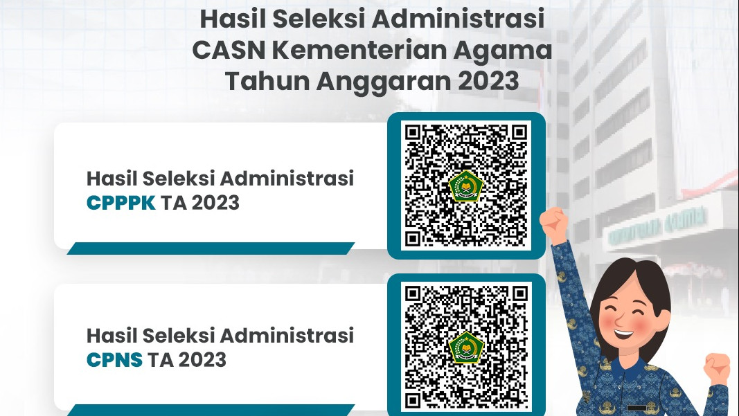 Seleksi Administrasi, 81.607 Calon ASN Kementerian Agama Lolos