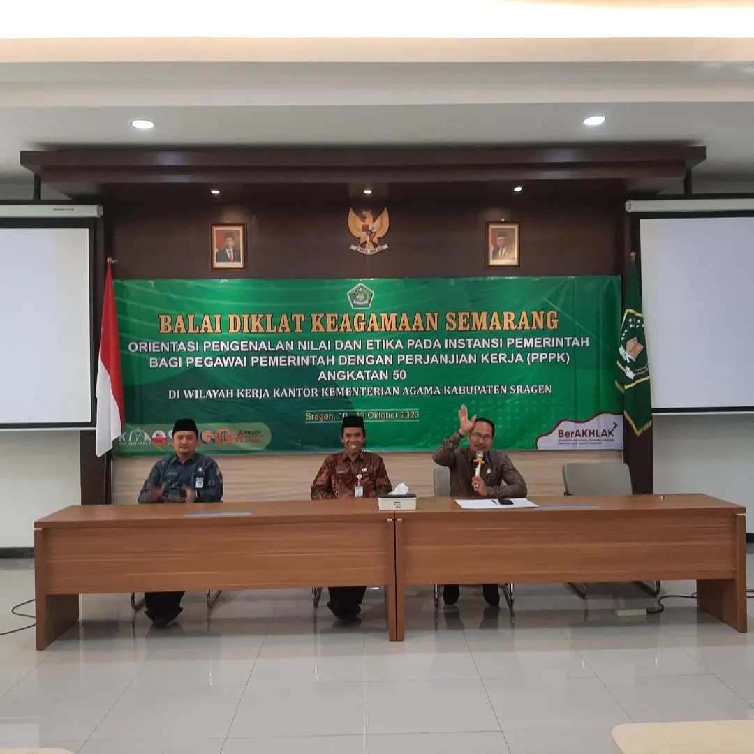 Wahid Arbani Minta PPPK Kemenag untuk Menjalankan Tugas Sesuai Regulasi