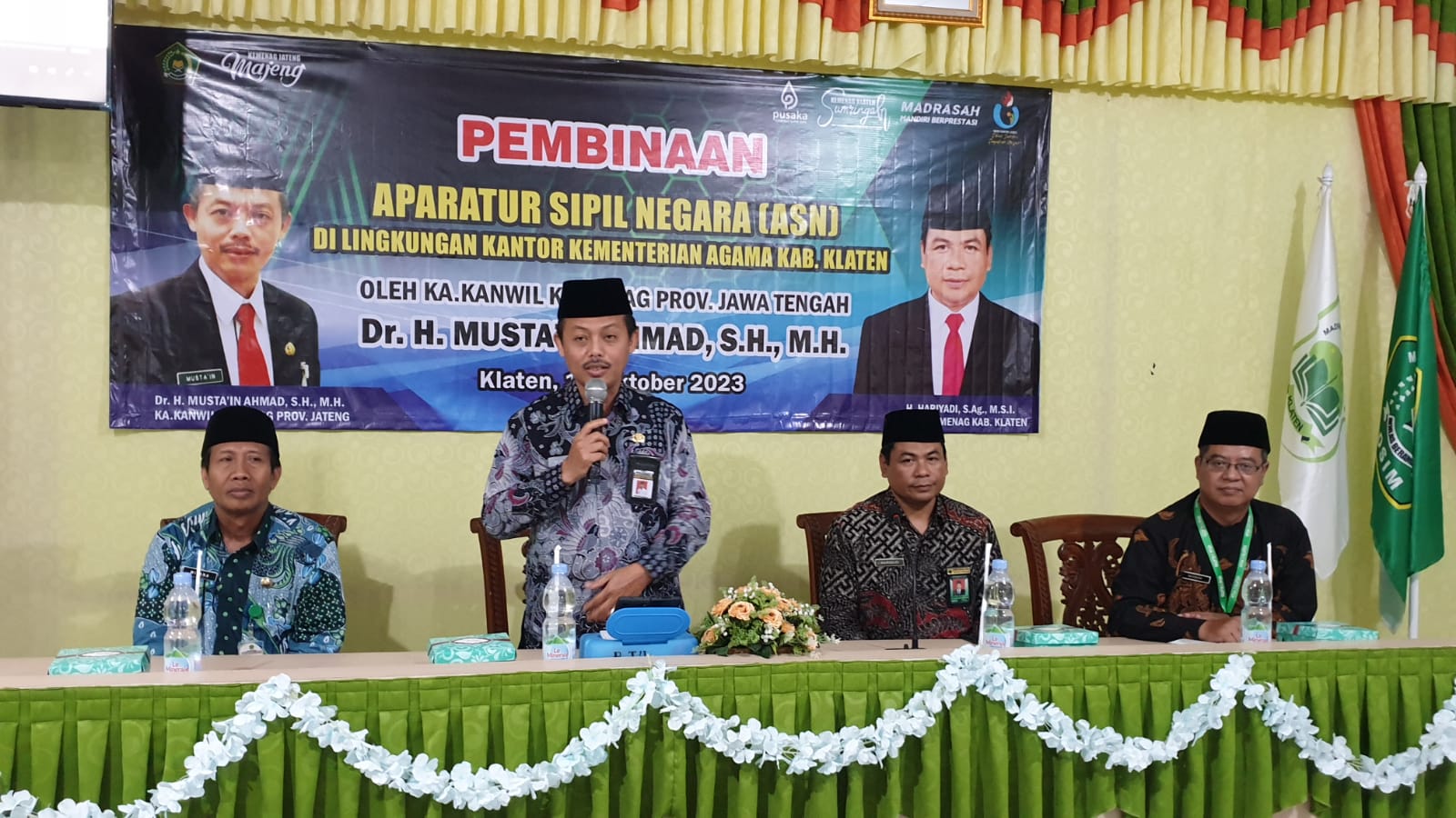 Berikan Pembinaan ASN, Kakanwil Kemenag Jateng Minta Terus Tingkatkan Profesionalitas