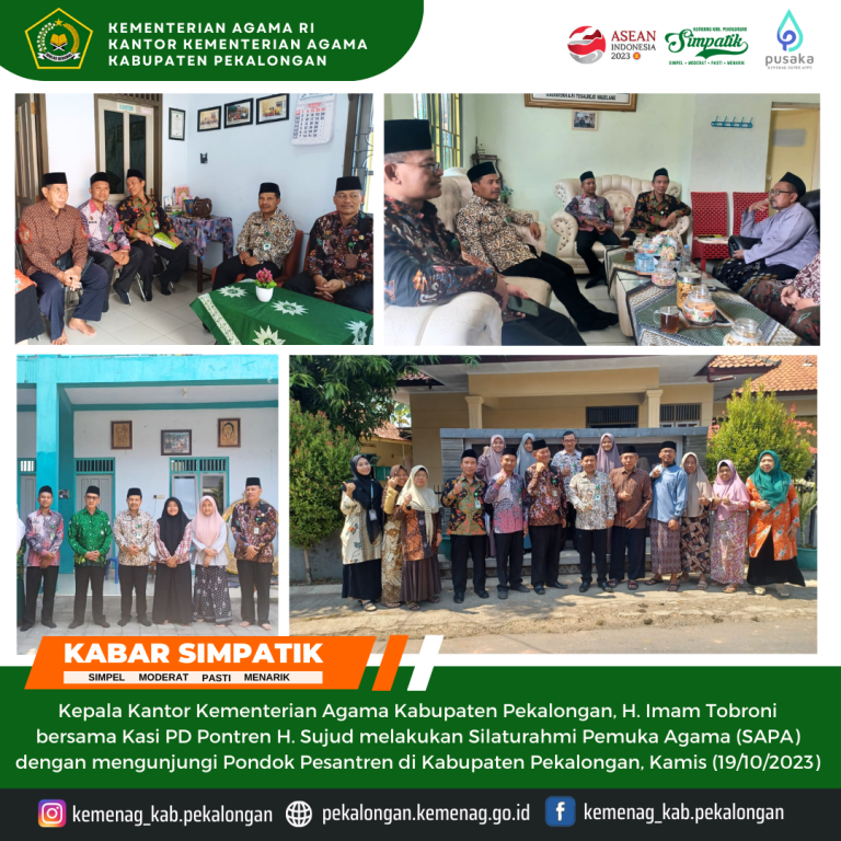Peringati Hari Santri 2023, Kemenag Pekalongan Gelar SAPA