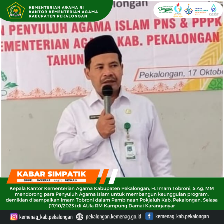 𝗞𝗲𝗽𝗮𝗹𝗮 𝗞𝗲𝗺𝗲𝗻𝗮𝗴, 𝗛.𝗜𝗺𝗮𝗺 𝗧𝗼𝗯𝗿𝗼𝗻𝗶, 𝗗𝗼𝗿𝗼𝗻𝗴 𝗣𝗲𝗻𝘆𝘂𝗹𝘂𝗵 𝗕𝗮𝗻𝗴𝘂𝗻 𝗞𝗲𝘂𝗻𝗴𝗴𝘂𝗹𝗮𝗻 𝗣𝗿𝗼𝗴𝗿𝗮𝗺