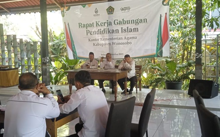 Rapat Kerja Gabungan Pendidikan Islam Tahun 2023 Kemenag Wonosobo