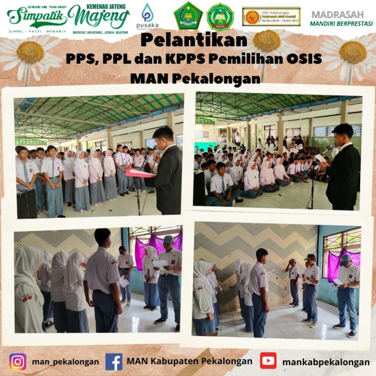 Pelantikan dan Pengambilan Sumpah Anggota PPS, PPL, dan KPPS