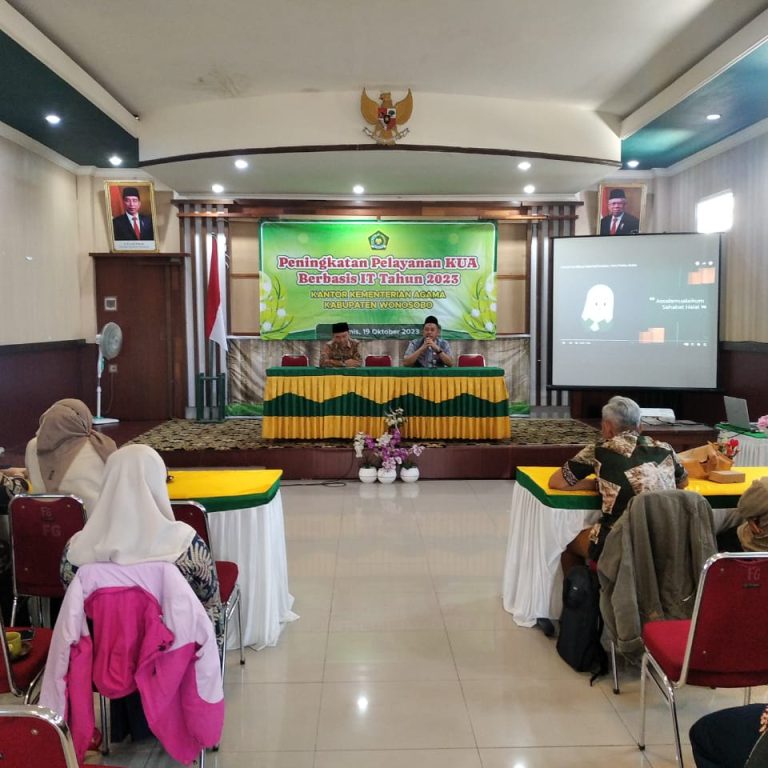 Menyongsong 2024 Wajib Bersertifikat Halal, Kankemenag Kab. Wonosobo Buka Layanan Sertifikasi Halal di 15 KUA