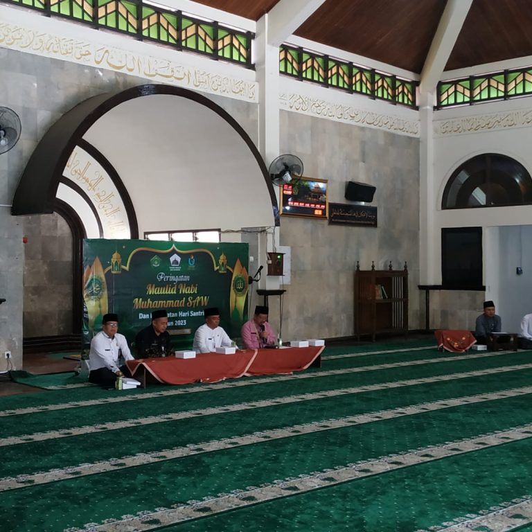 Kankemenag Kab. Wonosobo Gelar Pengajian Peringati Maulid Nabi Muhammad SAW