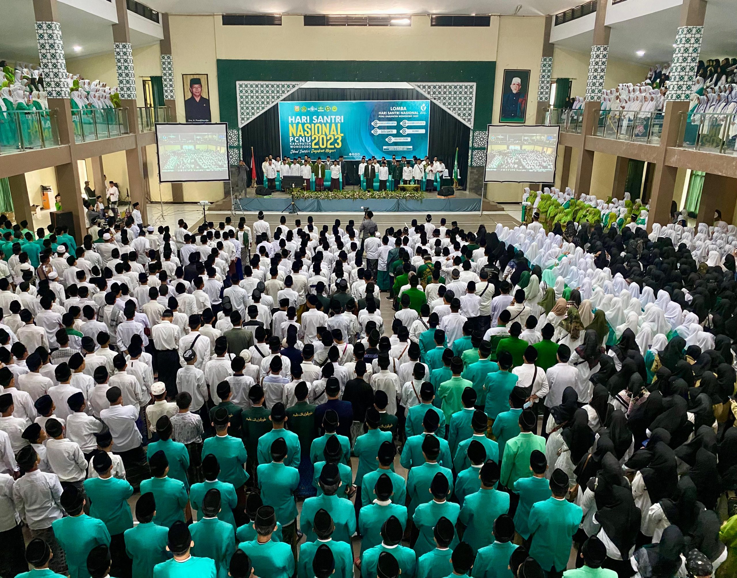 Meriahnya Pembukaan Lomba Hari Santri Tahun 2023 Kabupaten Wonosobo oleh PCNU