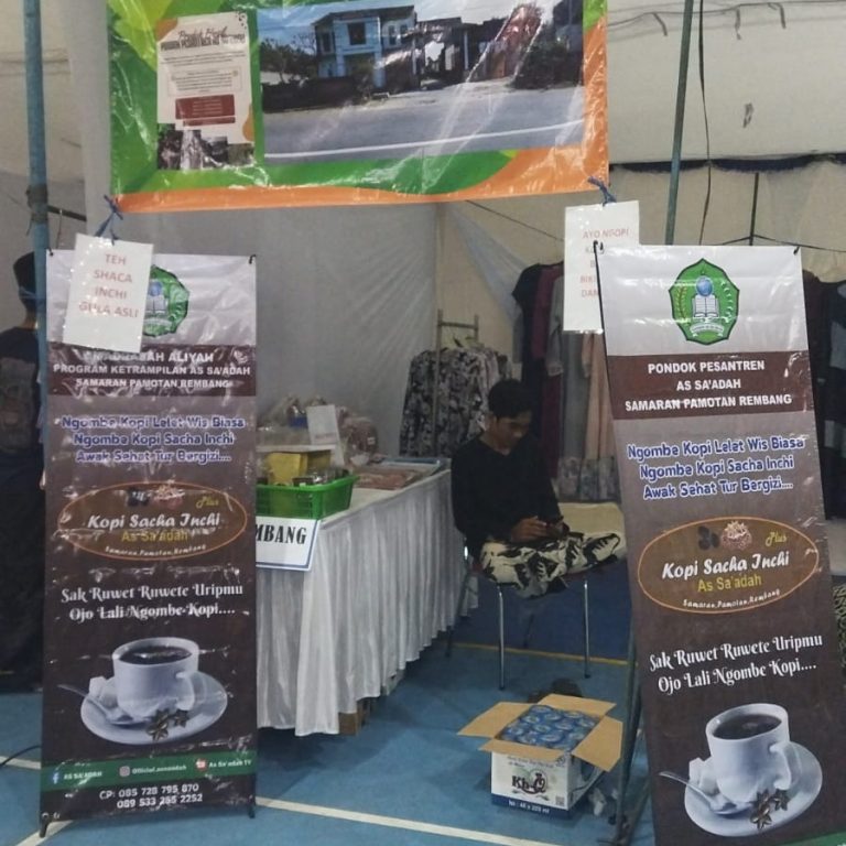 Sepuluh Ponpes Rembang Ikuti Expo Kemandirian Pesantren, Tawarkan Produk Unggulan Hasil Pertanian Organik