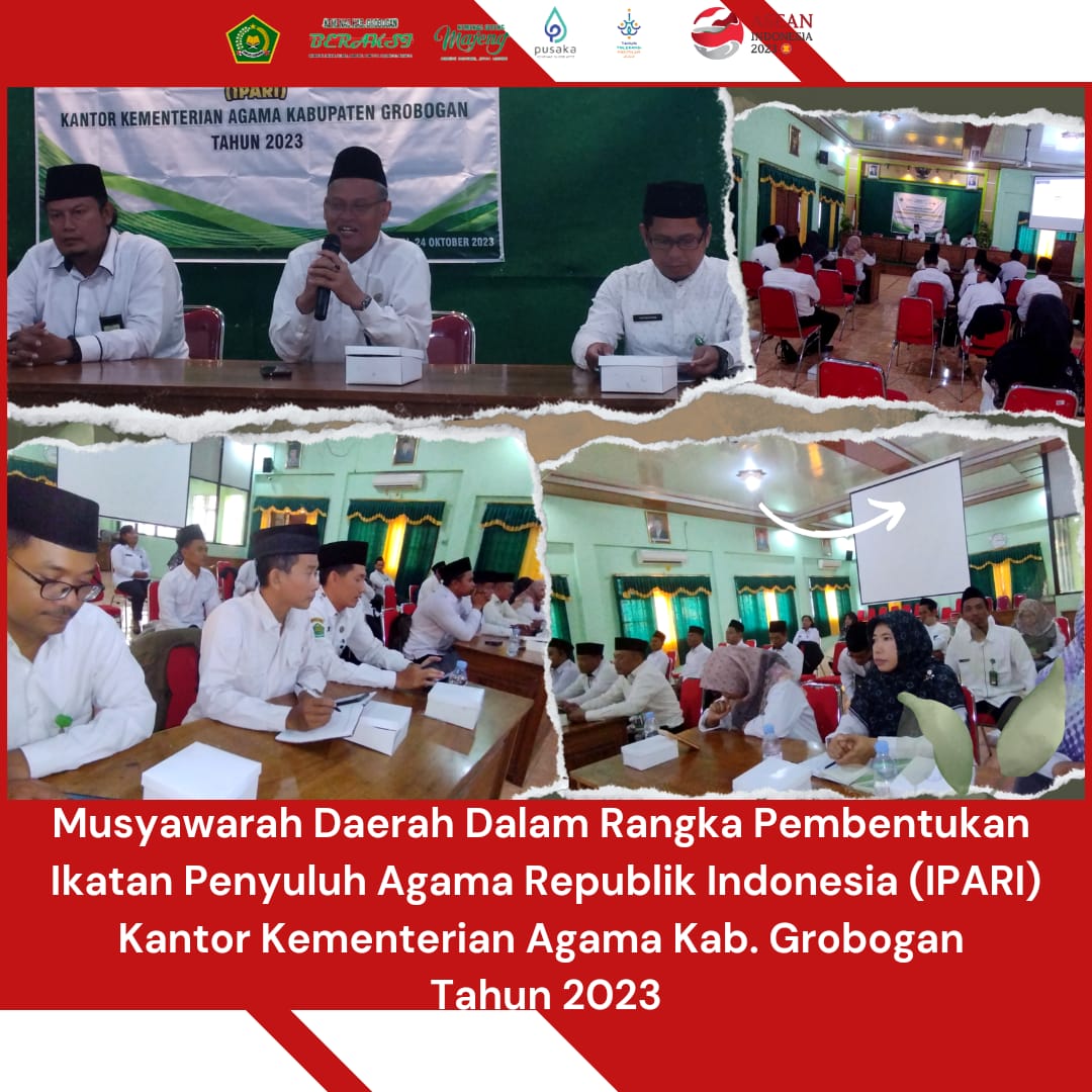 Bentuk IPARI Kab. Grobogan, Tingkatkan Peran Penyuluh Agama & Melek Teknologi