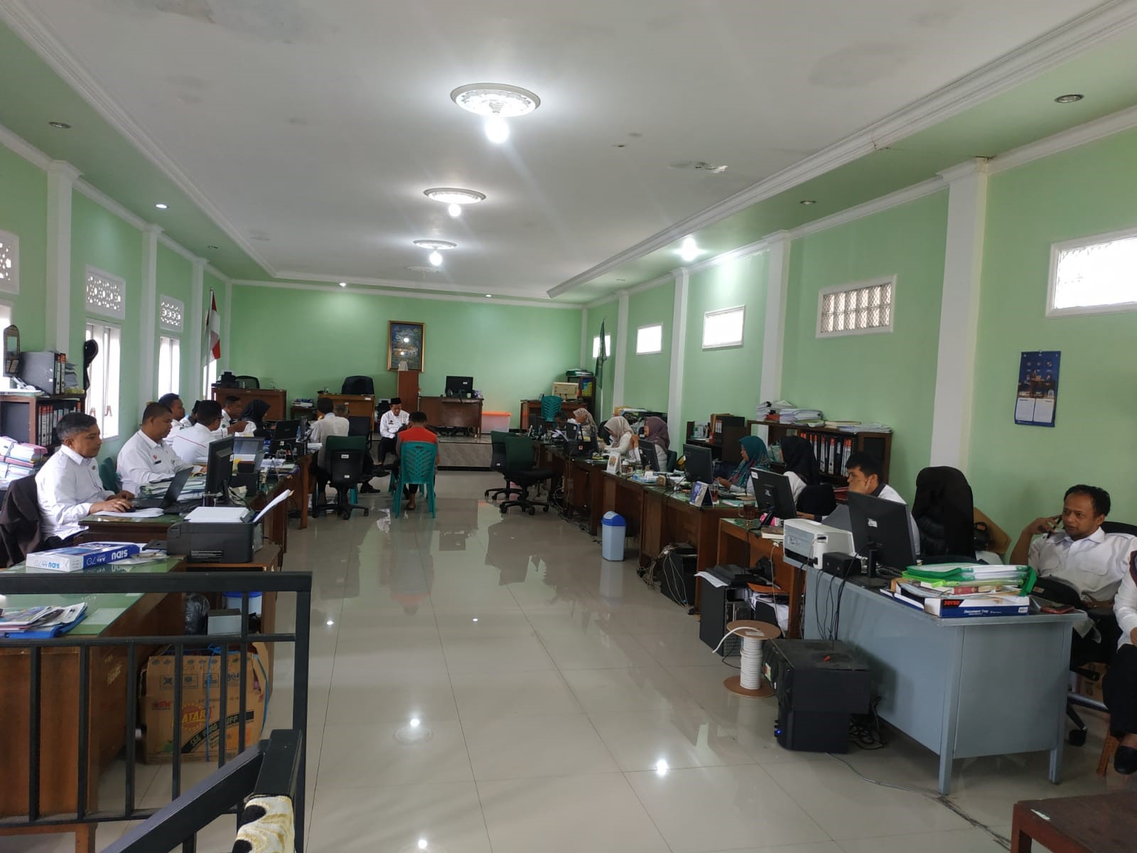 Genjot Kinerja Pegawai, Kasubag TU Adakan Rapat Internal