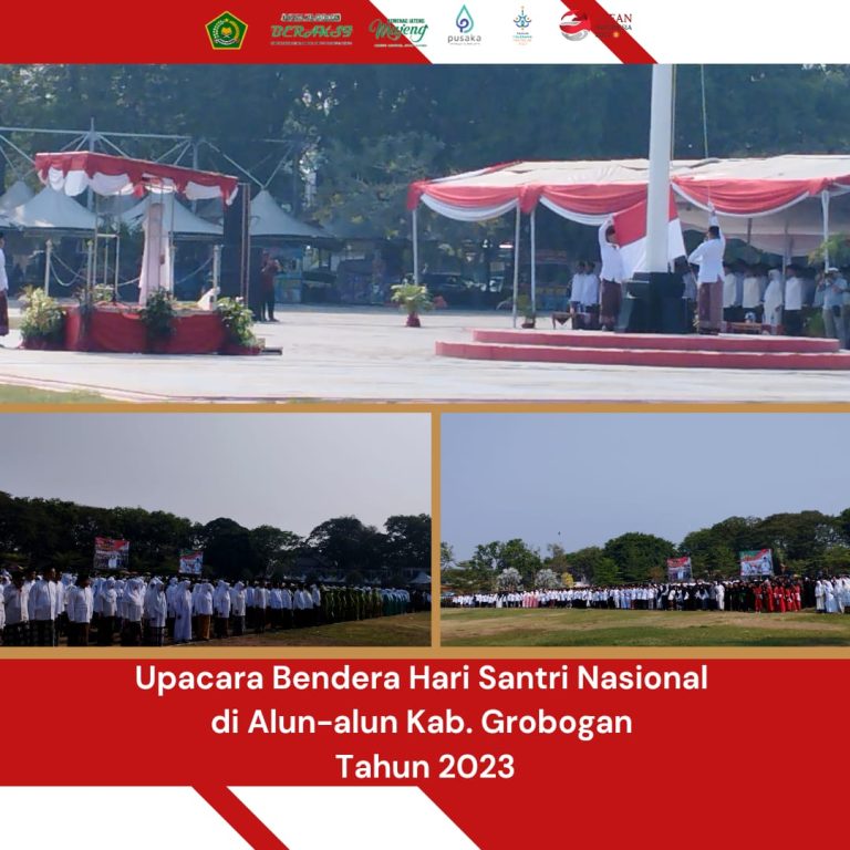 Ribuan Santri Ikuti Upacara Peringatan Hari Santri Tahun 2023 di Grobogan