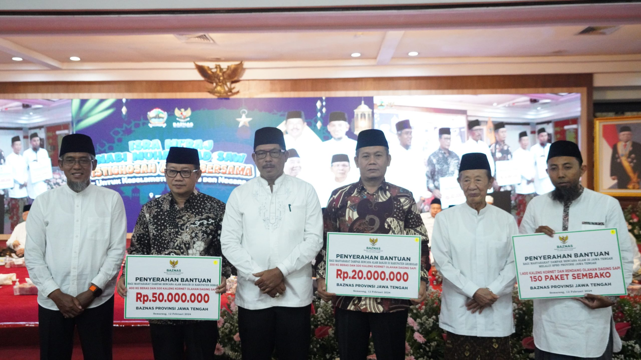 Panjatkan Doa dan Salurkan Bantuan bagi Warga Terdampak Banjir serta Jaga Kondusifitas Pemilu 2024