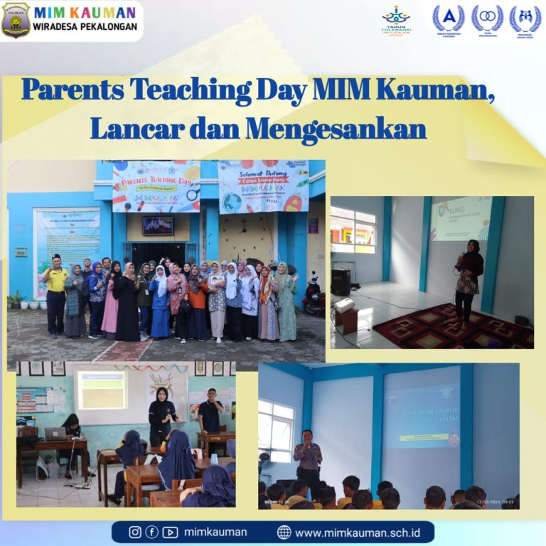 Parents Teaching Day MIM Kauman, Lancar dan Mengesankan