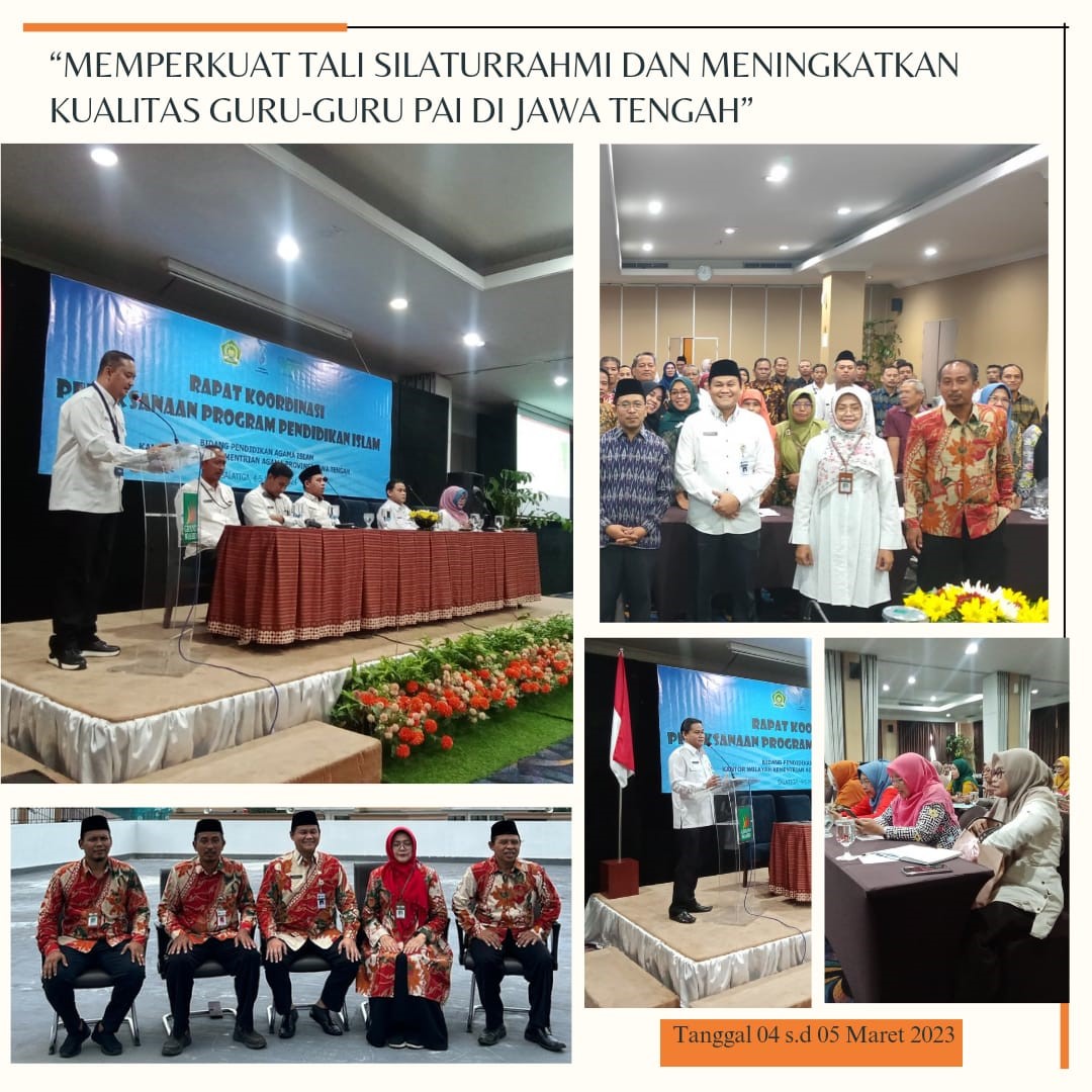Upaya Menyelaraskan Program Kerja, Bidang PAI Kanwil Adakan Rapat Koordinasi
