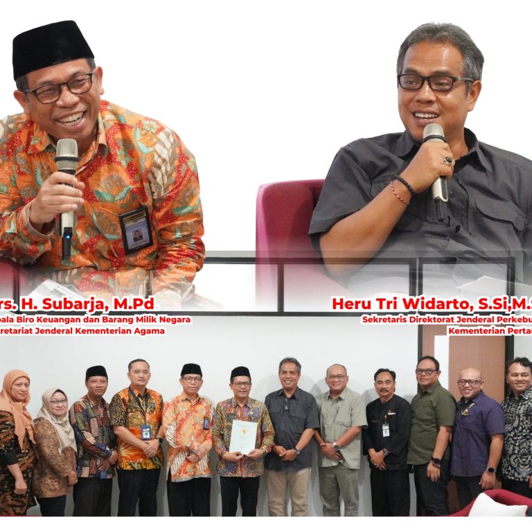 Kementerian Pertanian Serahkan BMN Berupa Tanah kepada KUA Kecamatan Pamotan Rembang