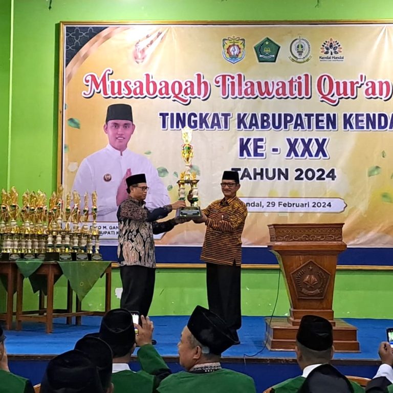 Siap Lahirkan Qori-Qoriah Terbaik, MTQ ke-XXX Tingkat Kabupaten Kendal Resmi Dibuka