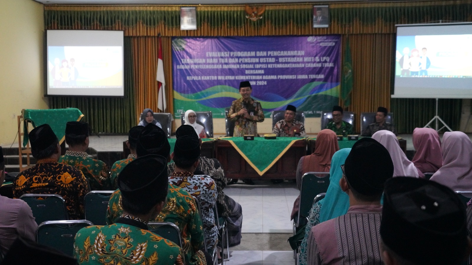 Kakanwil Canangkan Tabungan Hari Tua dan Pensiun Ustad Ustadzah MDT dan LPQ Kab. Tegal, Ini yang Pertama di Indonesia