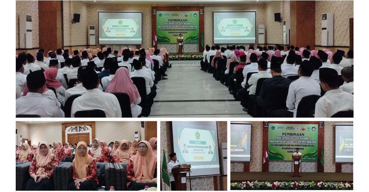 Ciptakan ASN Berdisiplin Tinggi, Kakanwil Berikan Pembinaan ASN Kemenag Grobogan