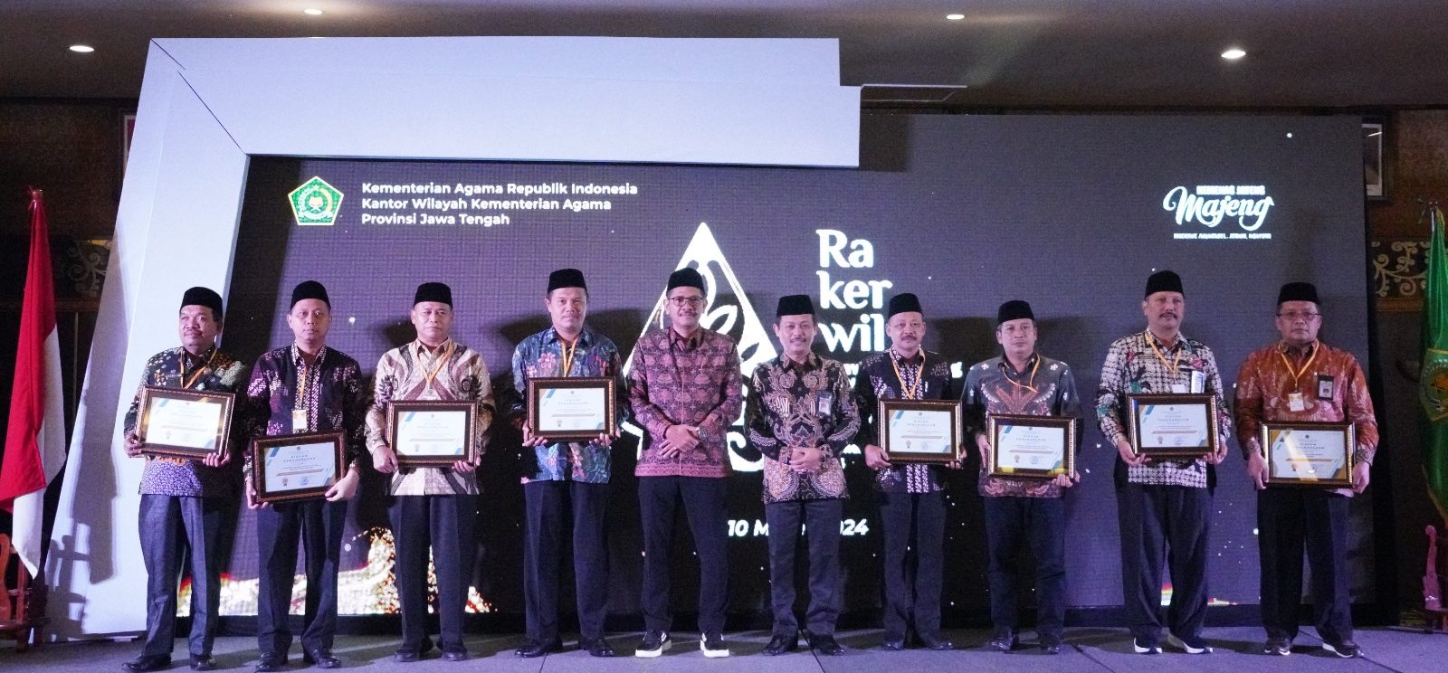 Capaian Luarbiasa Satker Kemenag Jateng, Berkomitmen Terus Bertransformasi Menuju Indonesia Emas 2045