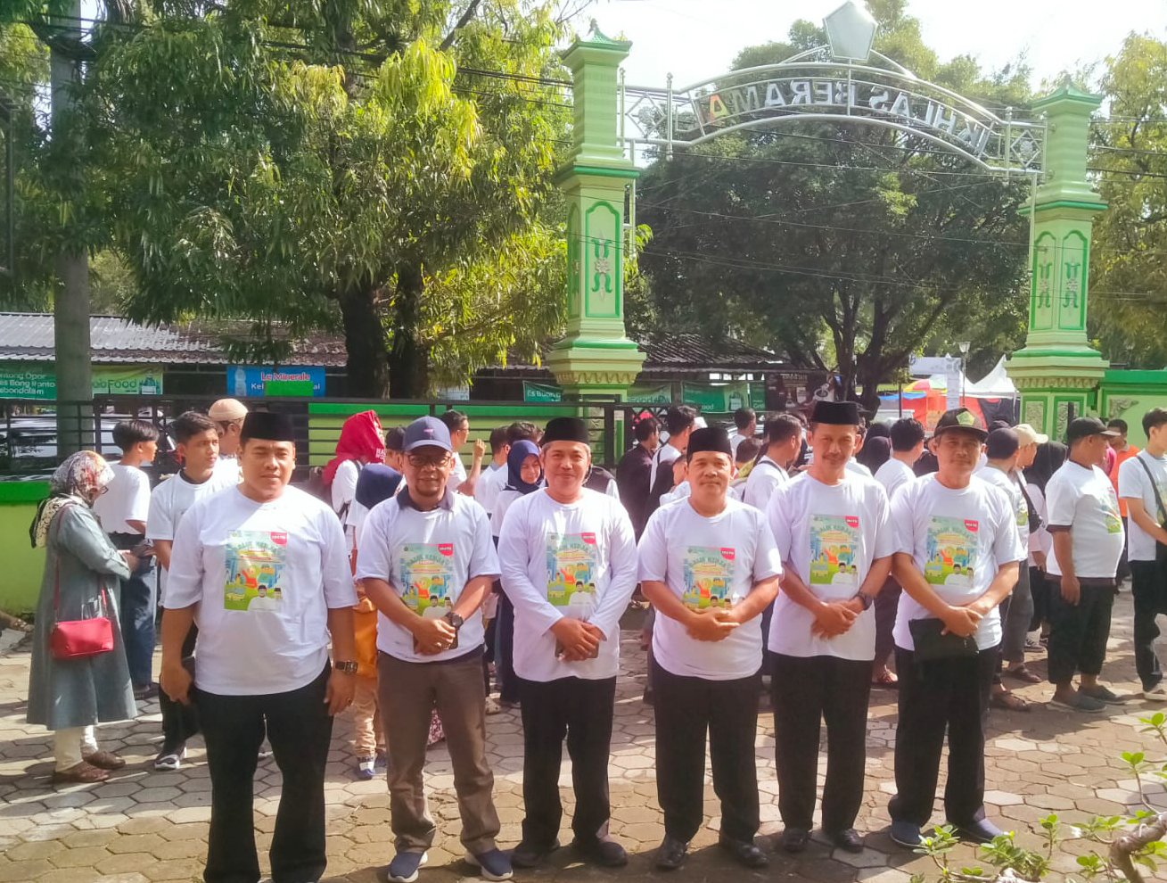 Kepala Kantor Kemenag Kab. Tegal Ikut Lepas Pemudik Balik Kerja