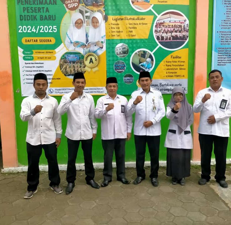 Kepala Kantor Kementerian Agama Kab. Tegal Lakukan Monitoring Asesmen Madrasah