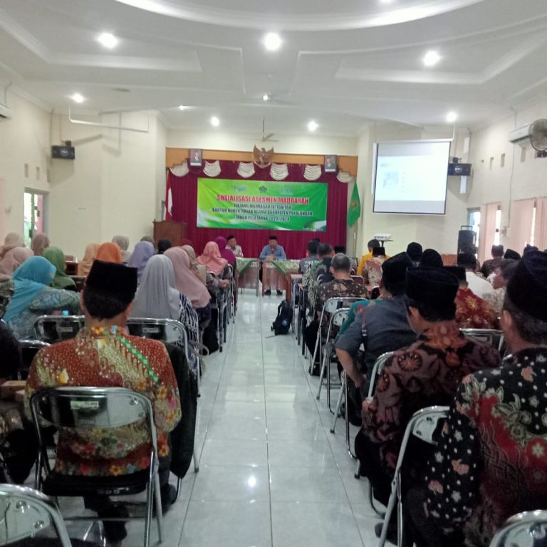 Kemenag Gelar Sosialisasi Assesmen MI se-Kabupaten Pekalongan Tahun Pelajaran 2023-2024