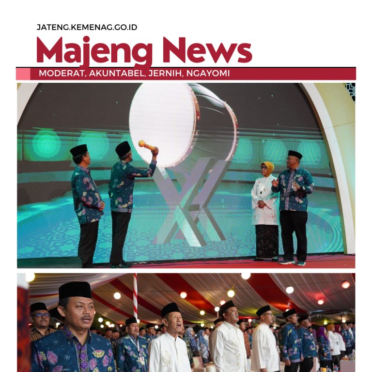 Kakanwil Dampingi Sekda Prov. Jateng Buka MTQ ke-30 Tingkat Provinsi