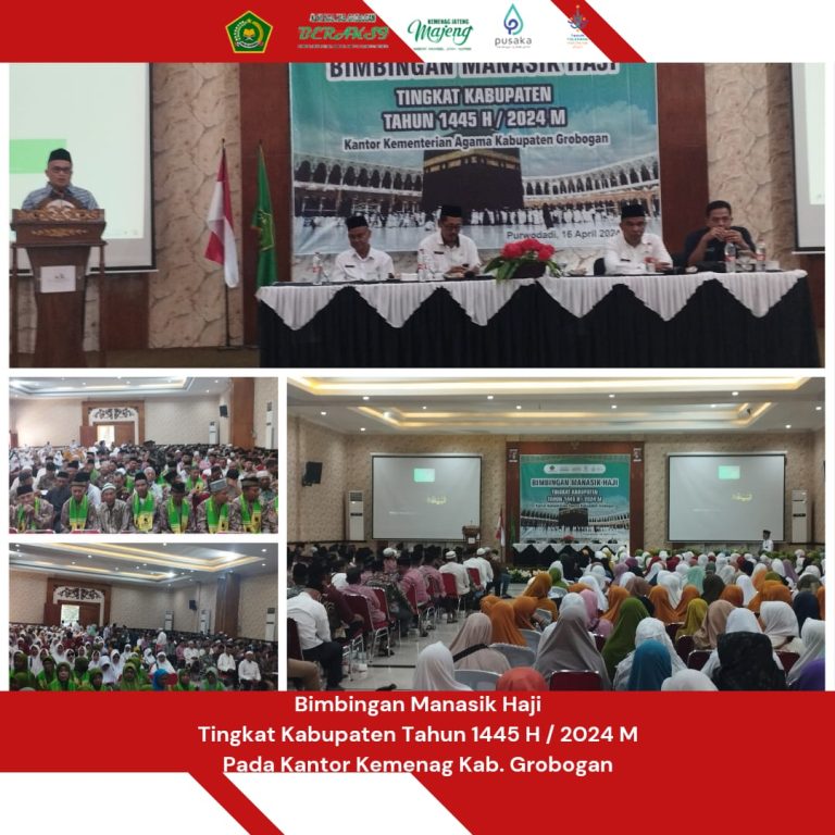 1198 CJH Grobogan Ikuti Manasik Haji Pertama