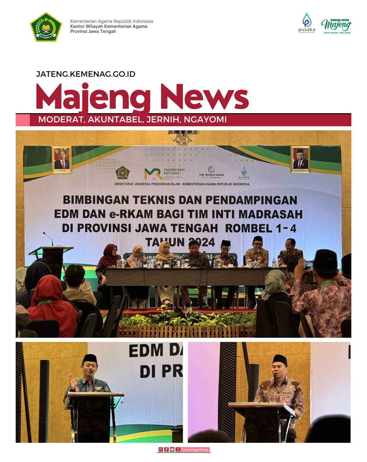 Generasi Indonesia Emas Ada di Genggaman Madrasah