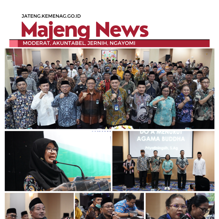 Doa enam Agama Mengawali Pembukaan Raker PW IPARI Prov. Jawa Tengah