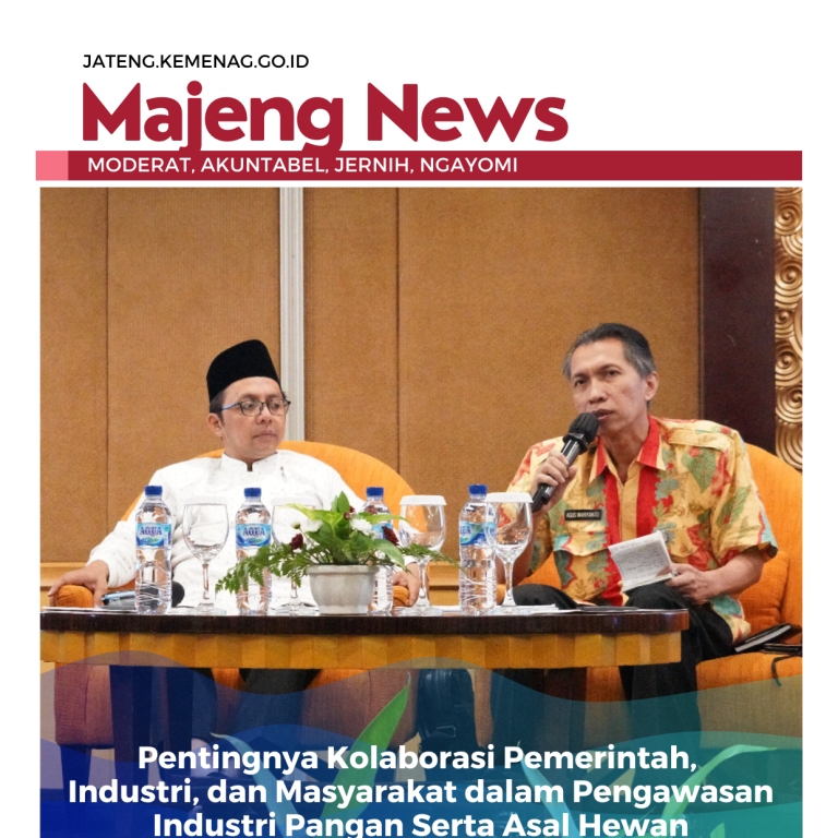 Pentingnya Kolaborasi Pemerintah, Industri, dan Masyarakat dalam Pengawasan Industri Pangan Serta Asal Hewan