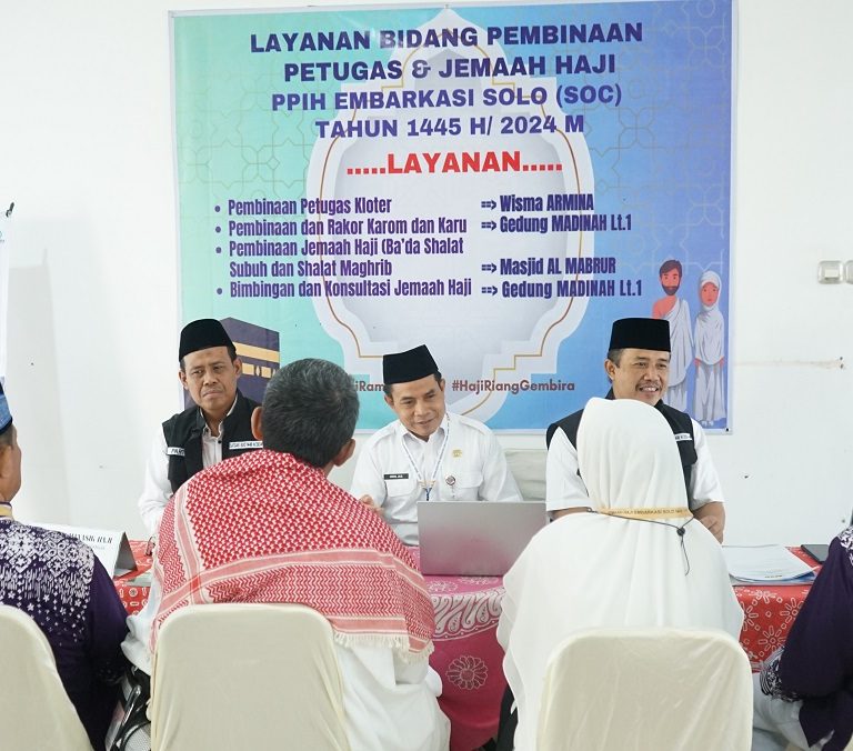 Mantapkan Layanan, Embarkasi Solo Adakan Konsultasi Manasik Haji
