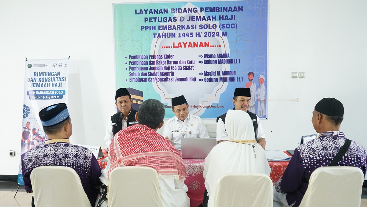 Mantapkan Layanan, Embarkasi Solo Adakan Konsultasi Manasik Haji