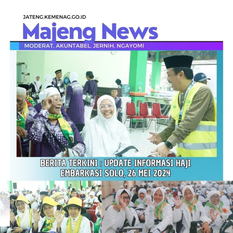 Update Informasi Haji 26 Mei 2024