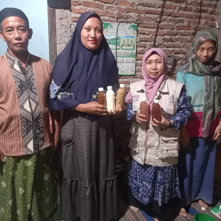 PPH MA Jateng Lakukan Pendampingan Sertifikasi Halal di Kel. Rowosari