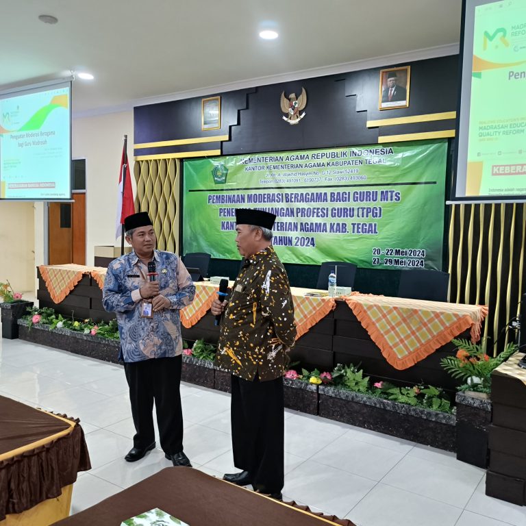 Tutup Kegiatan Pembinaan Moderasi Beragama, HM. Aqsho: Ciptakan Masyarakat yang Harmonis dan Toleran