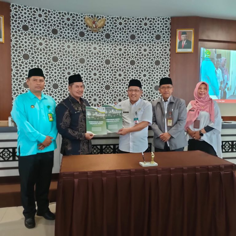 Kemenag Karanganyar Serius Wujudkan ZI, Belajar Bersama Kemenag Bantul