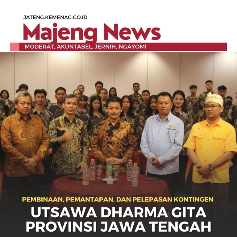 Pembinaan, Pemantapan, dan Pelepasan Kontingen Utsawa Dharma Gita (UDG) Prov. Jateng