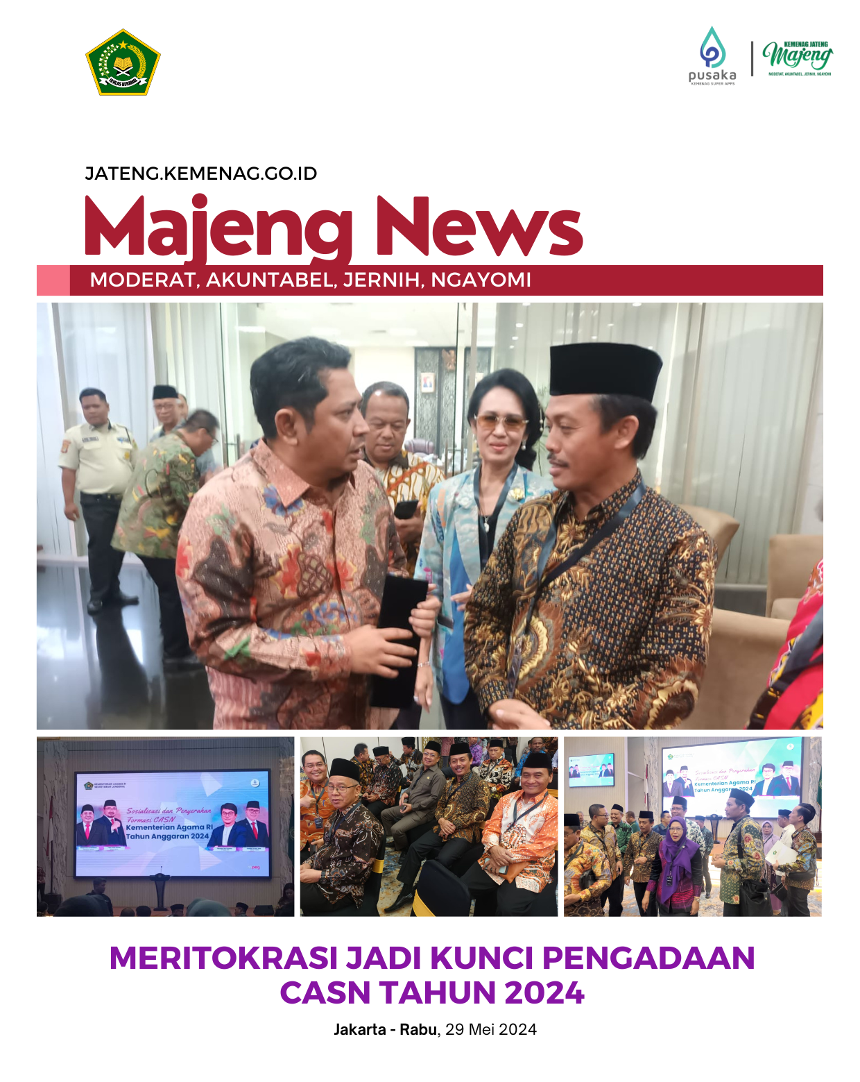 Meritrokasi Jadi Kunci Pengadaan CASN Tahun 2024