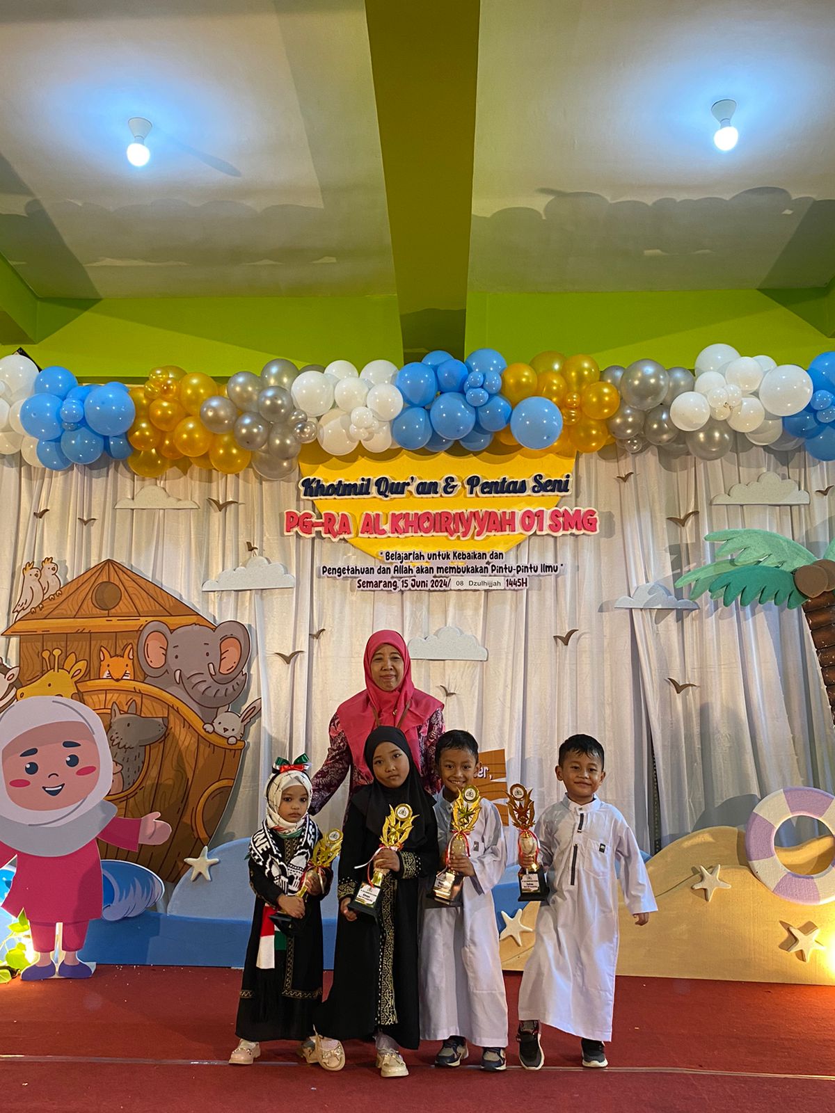 Khotmil Quran dan Pentas Seni Meriahkan Akhirussanah RA AlKhoiriyah 01