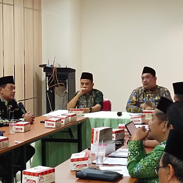 Rakor Persiapan Penyambutan Kepulangan Jemaah Haji Kota Semarang dan Kab. Kendal