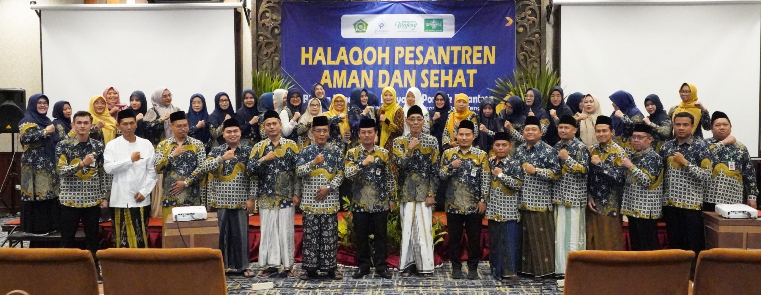 Kemenag Jateng Launching Mars Pesantren Aman dan Sehat
