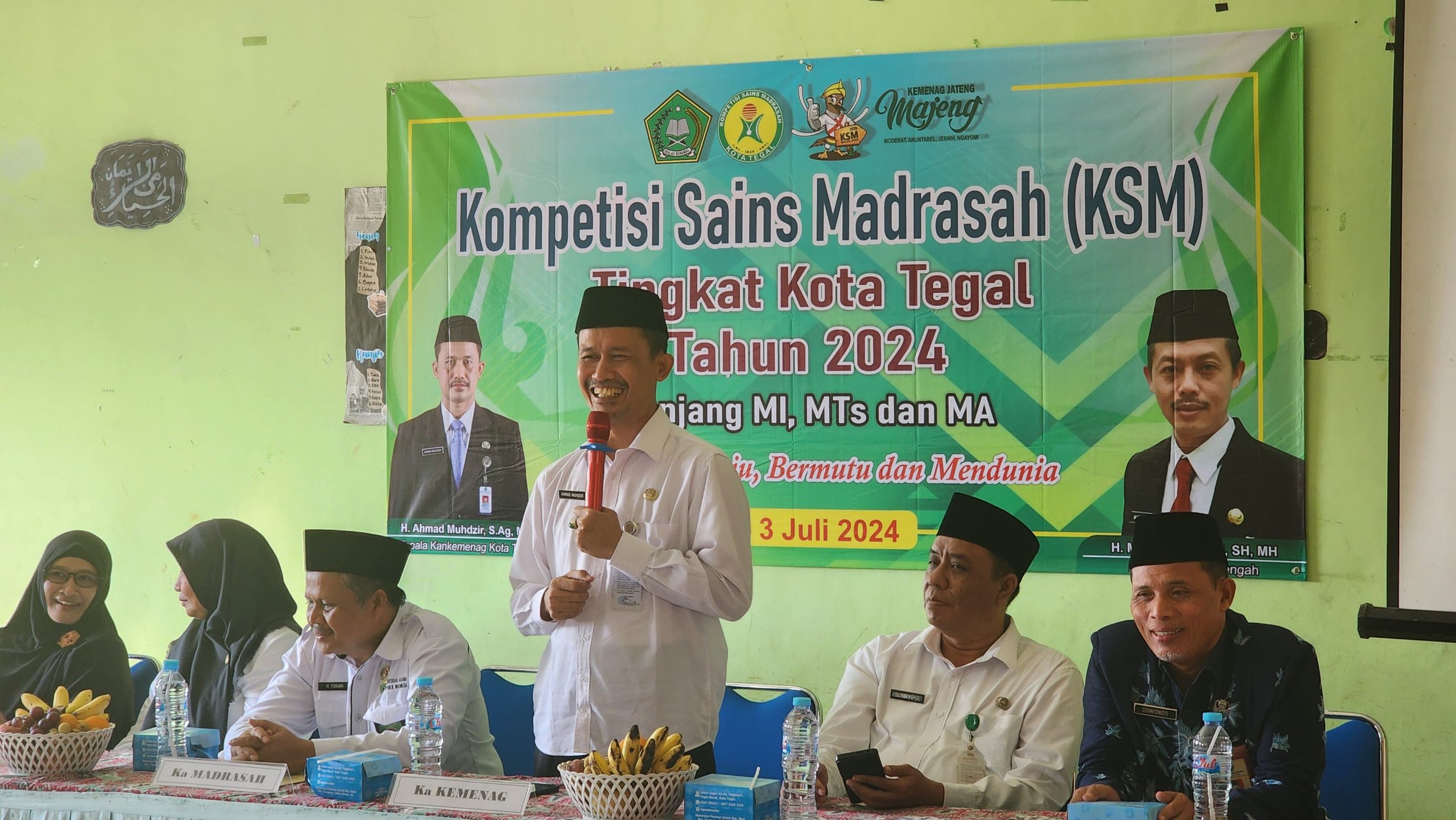 Buka Kompetisi Sains Madrasah Tahun 2024, Muhdzir: Cetak Generasi yang Berprestasi & Berakhlak Mulia
