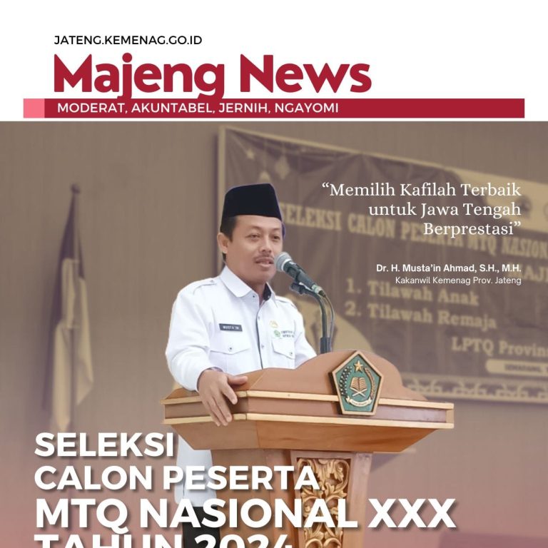 Seleksi Calon Peserta MTQ Nasional XXX Tahun 2024