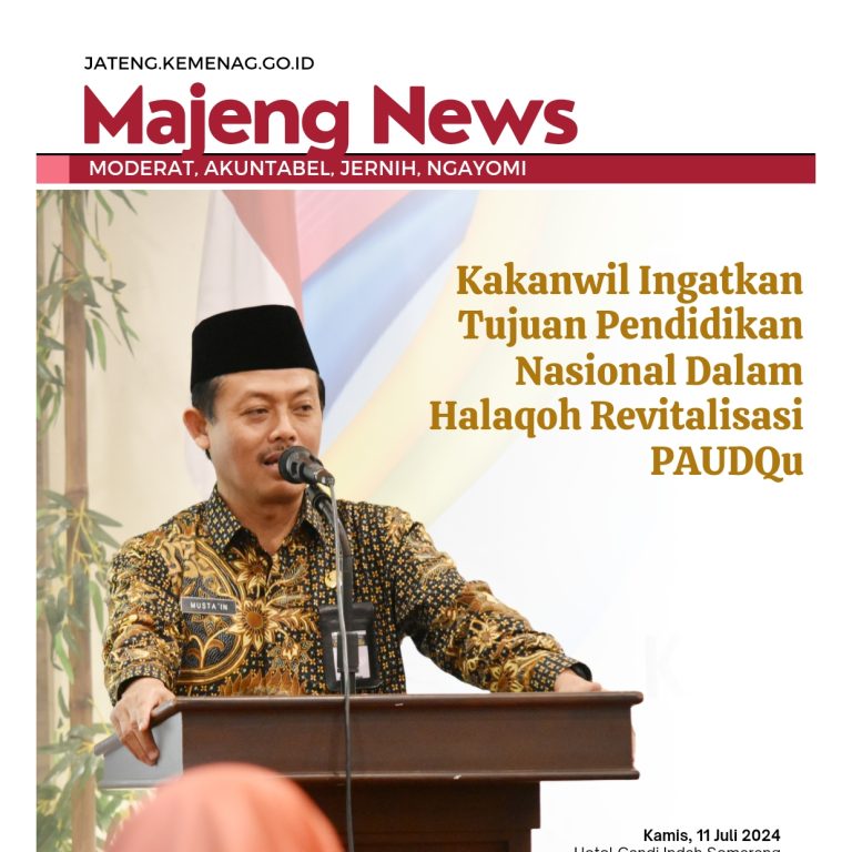 Kakanwil Ingatkan Tujuan Pendidikan Nasional dalam Halaqoh Revitalisasi PAUDQu